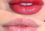 Перманентний макіяж губ і межреснічкі, пудровие брови. 1 500 одна зона